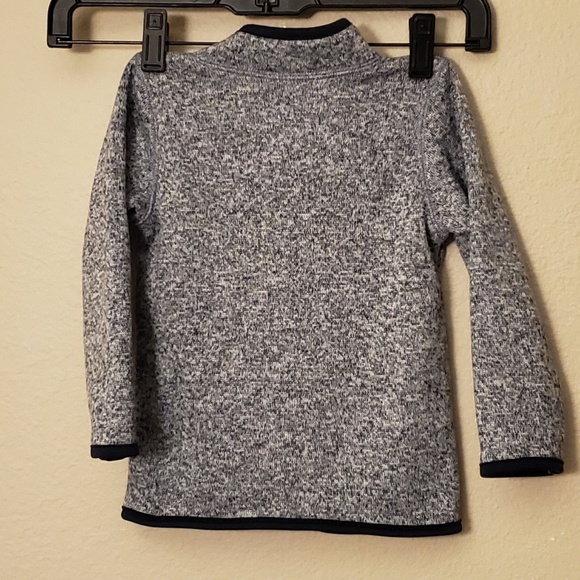 🌟 3 for $15 Deal! 🌟Jumping Beans gray zipper sweater jacket 24 mo - Picture 2 of 4